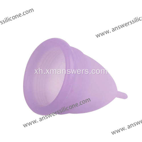 Medical Grade Soft Silicone Diva Cup Lady Period